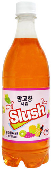 이안스 TOM 망고향 슬러시 시럽 1kg, 1개, 750ml