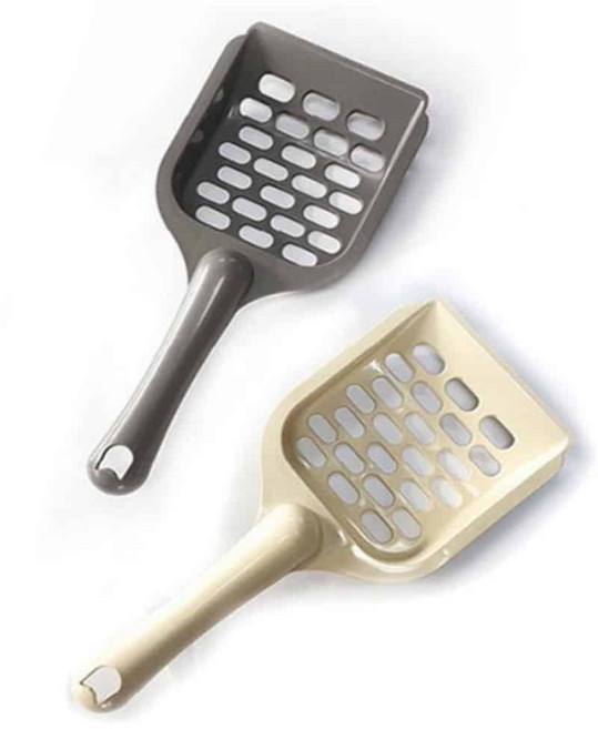 고양이모래청소 고양이화장실삽 모래삽 그레이 브라운 spi+42047wU