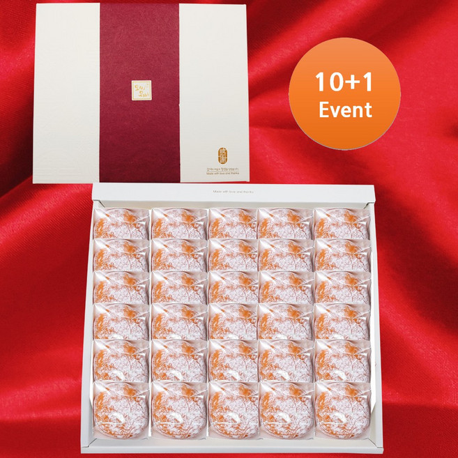 모찌모찌 수제 과일모찌 한라봉 찹쌀떡 선물세트, 30개, 60g