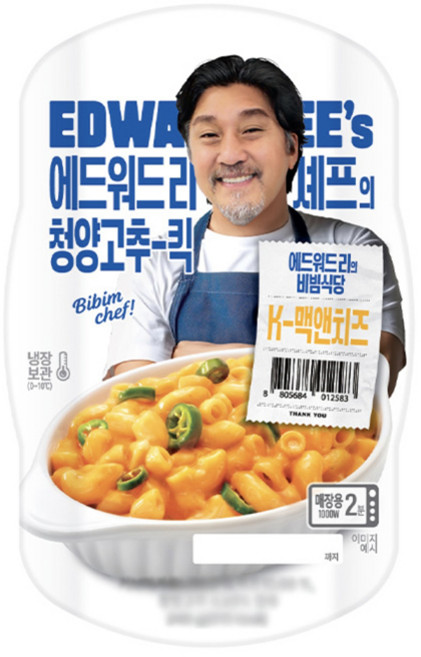 에드워드리 셰프의 K-맥앤치즈, 3개, 248g
