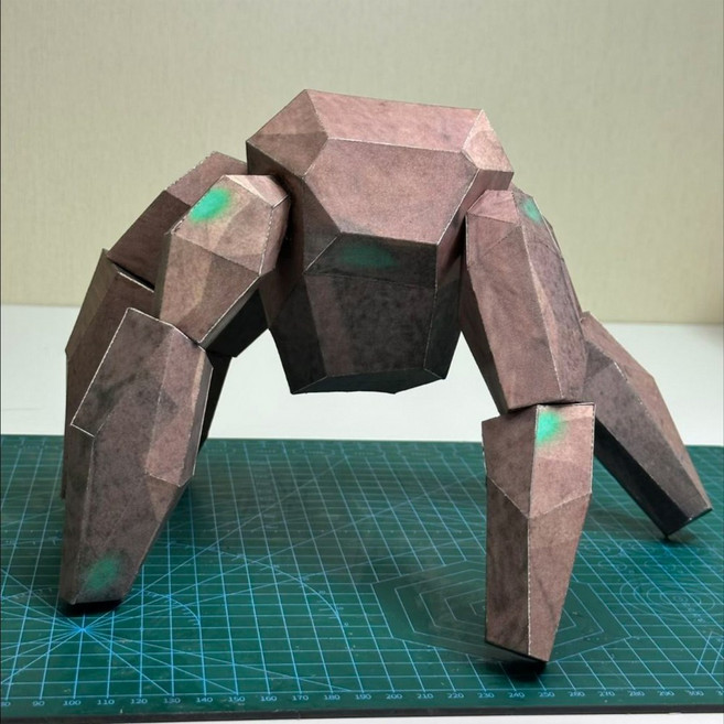 프로젝트 헤일메리 굿즈 록키 입체 종이접기 DIY 종이접기 창의적인 수공예 선물 손재능 향상XT-P, 1개