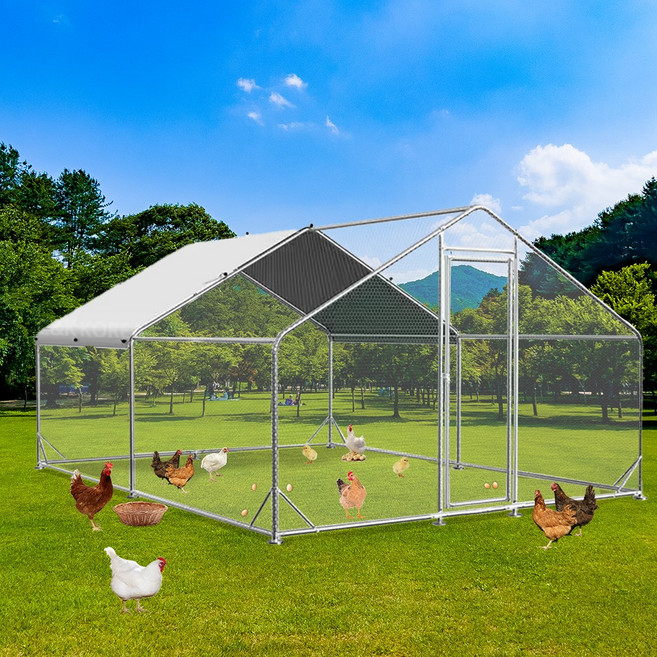 조립식 닭장 CC432 대형 닭집 만들기 양계장 토끼장 고양이 울타리 견사 사육장 케이지, 1개