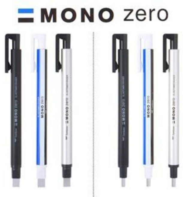 톰보 모노제로 지우개 미술용 라운드 스퀘어 / 옵션선택, 스퀘어 실버