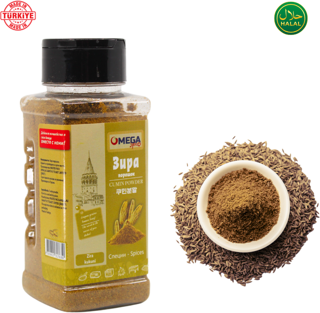 Omega Turkish Cumin Powder Halal 오메가 터키산 커민 분말 할랄, 1개, 100g