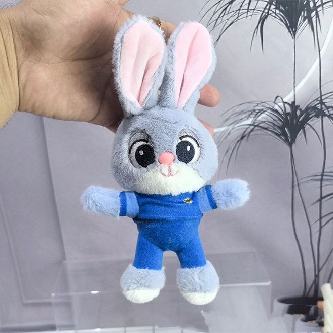주토피아 인형 키링 주디 닉 여우 캐릭터 20cm, 1개