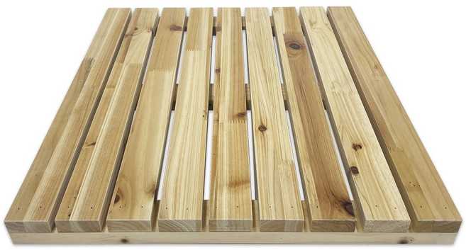 우드밀리 원목 베란다 발판 받침대