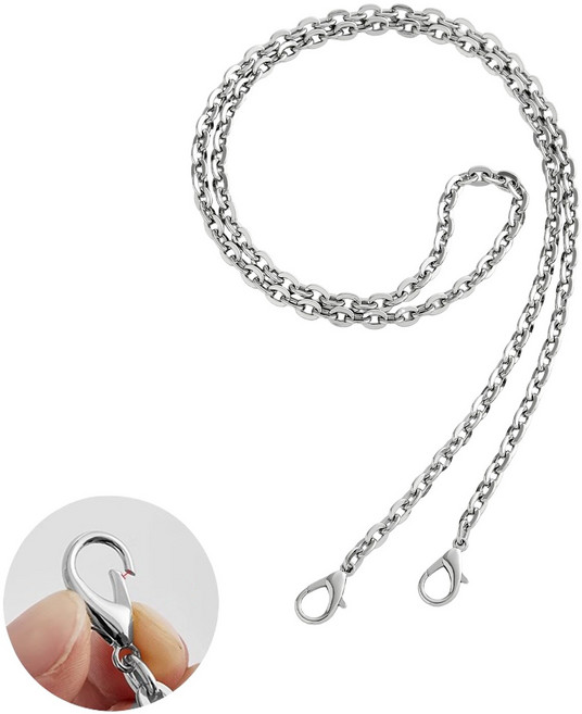 은색 가방체인줄 여성 가방 체인 교체용 스트랩 가방줄 가방 액세서리 DIY 체인 리폼 가방 체인 스트랩
