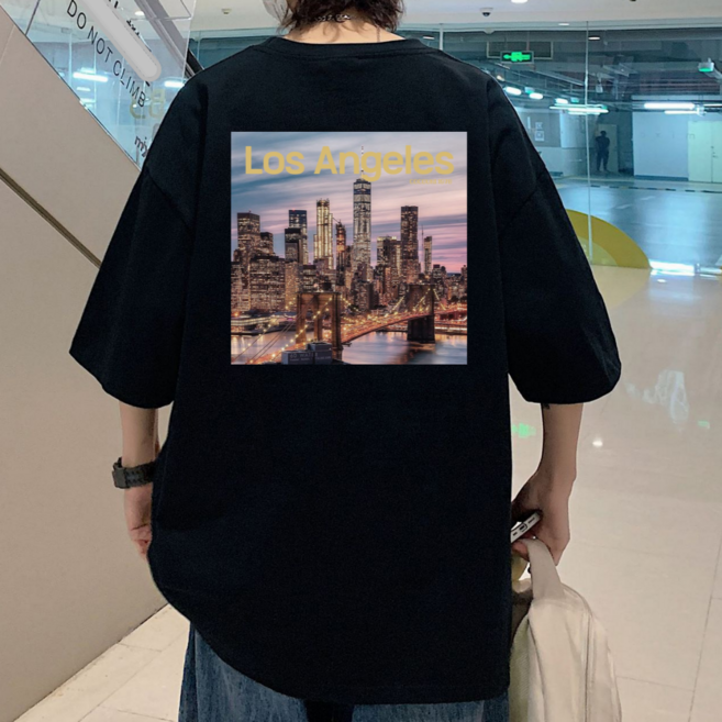 DADADA 남자 반팔티 남여공용 빅사이즈 남자 오버핏 반팔티