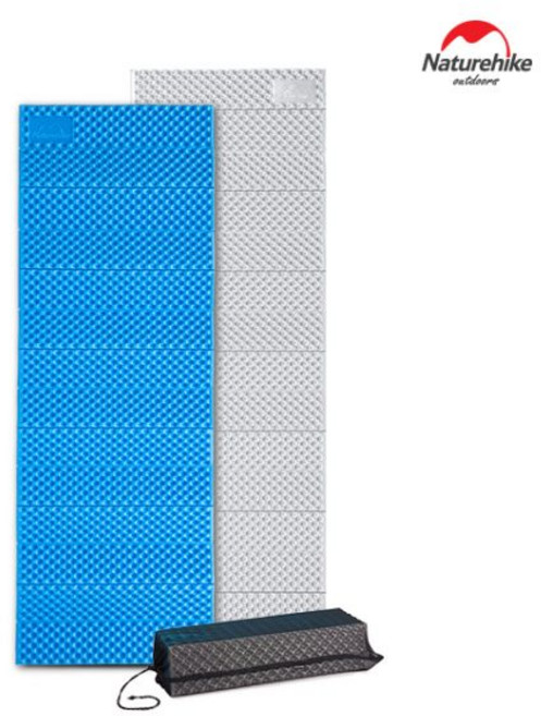 네이처하이크 HD 14단매트 1.8CM 백패킹 캠핑 동계용 발포 접이식 비박, 옐로우 [94395]