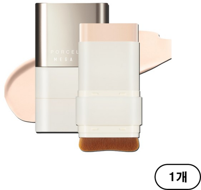 조성아 메가 핏 스틱 파운데이션 마스터 포슬린 SPF50+ PA++++ 16g, 1개, 19호 00C 페어 (Fair)