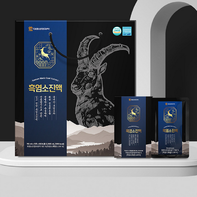 대웅생명과학 명품흑염소진액 프리미엄 흑염소진액 30포, 70ml, 30개