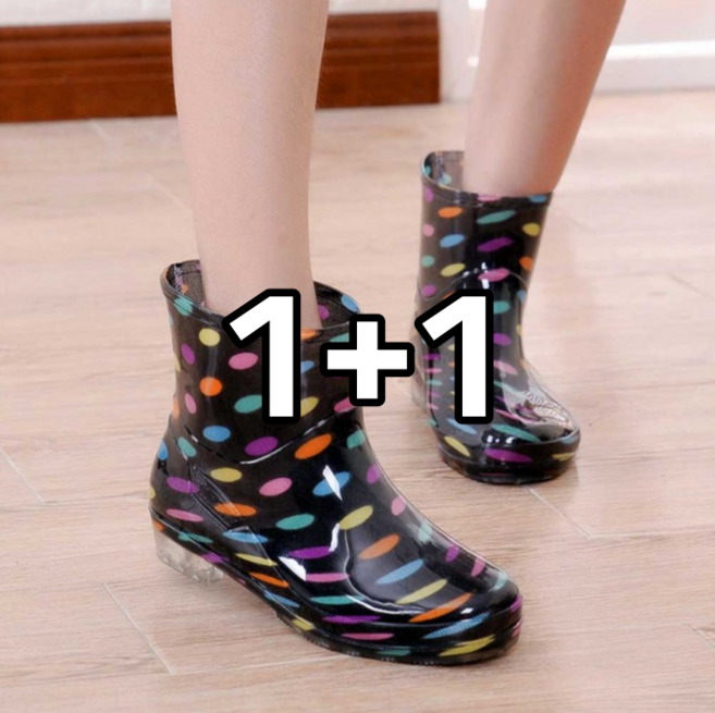1+1 이모님 설거지 장화 일장화 농사장화 텃밭용 작업화 방수신발 텃밭장화 주말농장 주방장화 8컬러