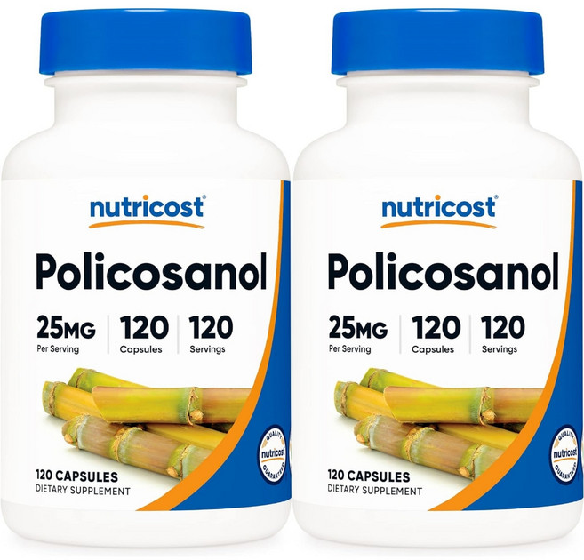 뉴트리코스트 폴리코사놀 25mg, 2개, 120개