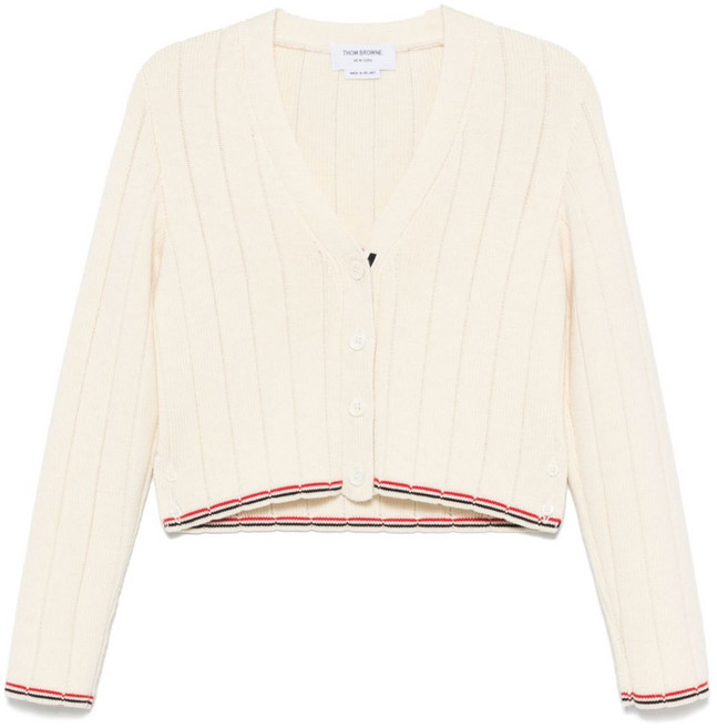 톰 브라운 골지 울 가디건