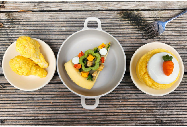 (담무)강아지피자 치킨 케이크세트, 150g, 1개, 피치케