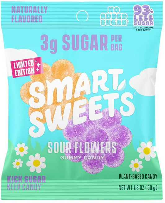 스마트스위츠 사워플라워 젤리 51g 14개입, 1개, 1g