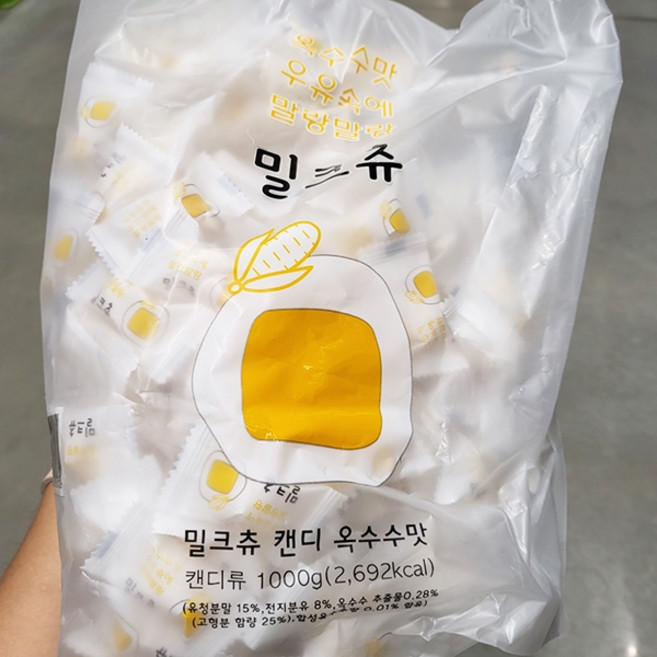 더스윗 밀크츄 옥수수맛, 1개, 1kg