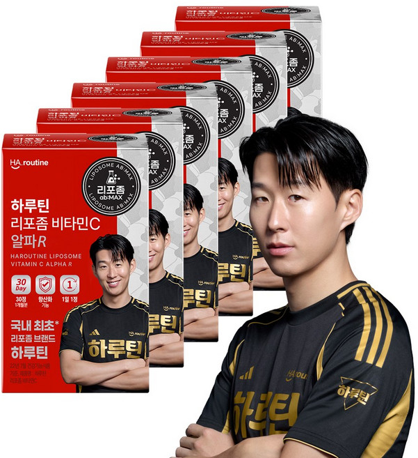하루틴 리포좀 비타민C 알파R 33g, 30정, 6개