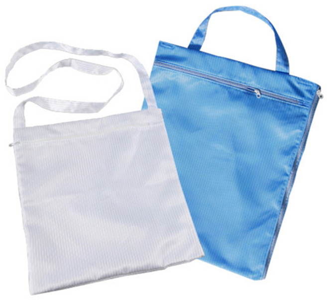 MK 제전가방 방진가방 크린룸가방 신발주머니, 손잡이형, 스카이블루, 1개
