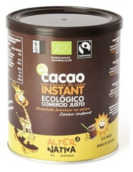 공정무역 유기농 인스턴트 코코아 400g, 1개, 1개입