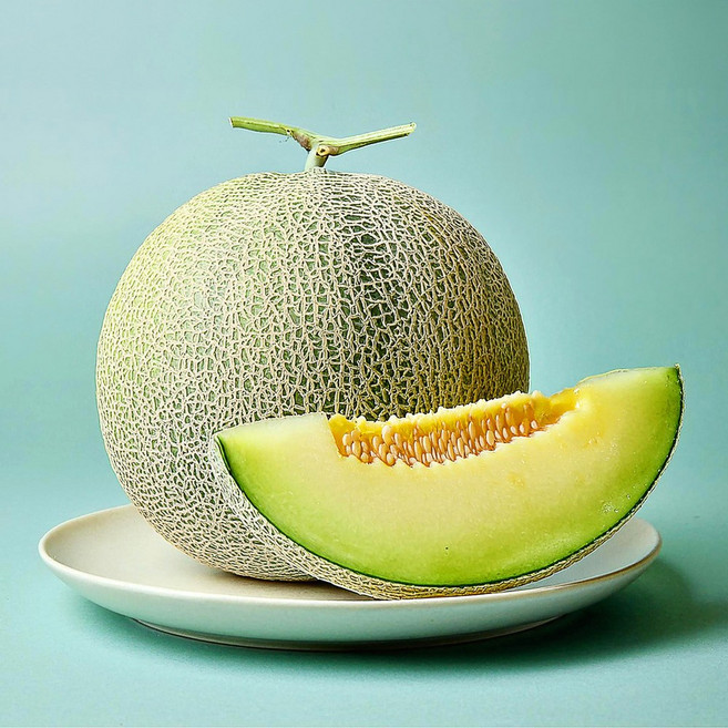 국내산 메론 총 1.6kg / 3.2kg 이상 (1입/2입), 1박스, 2입 3.2kg이상