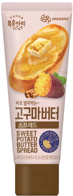 복음자리 바로 발라먹는 고구마버터 스프레드, 100g, 4개