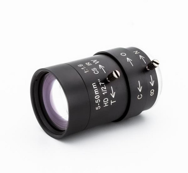 WGWK-C35-50A CCTV 카메라 렌즈 CS 마운트 산업 기계 비전 IP 감시 웹캠용 수동 줌 5-50mm 3MP, 01 빠른, 01 5-50mm