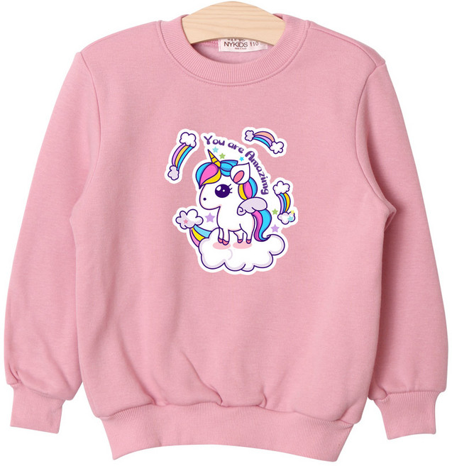 유니콘 기모 맨투맨 아동 키즈 티셔츠 A272