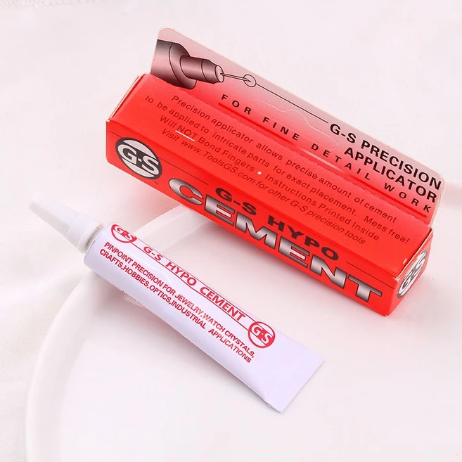 9ml G-s Hypo 시멘트 정밀 어플터 쥬얼리 공예 크리스탈 라인, 미국 수입  풀 9ml 한 개 - 쿠팡