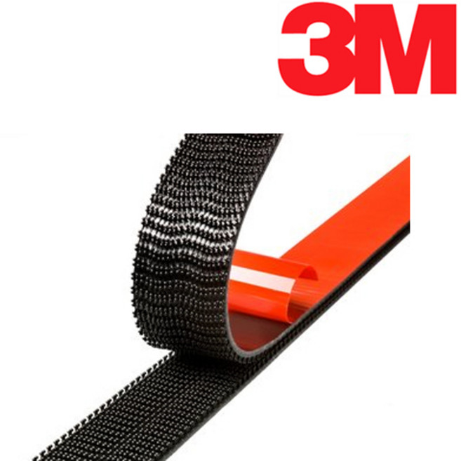 3M 암수없는 듀얼락 벨크로테이프 SJ-3780(5408) 25mmx1M, 1개