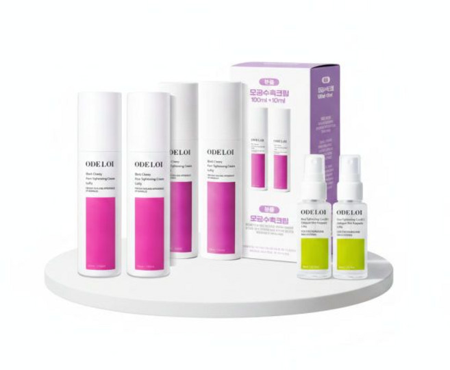 [모공천재/화잘먹] 오드로이 모공수축 크림 모공요철 케어 100ml 더블기획 (+미스트앰플 30ml), 1개