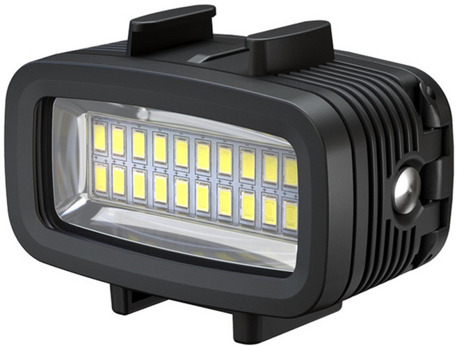 Gopro13 사진 조명에 적합한 다기능 LED 다이빙 필 라이트 DJI Action5 휴대용 수중 비디오 촬영 필 라이트, 검정색