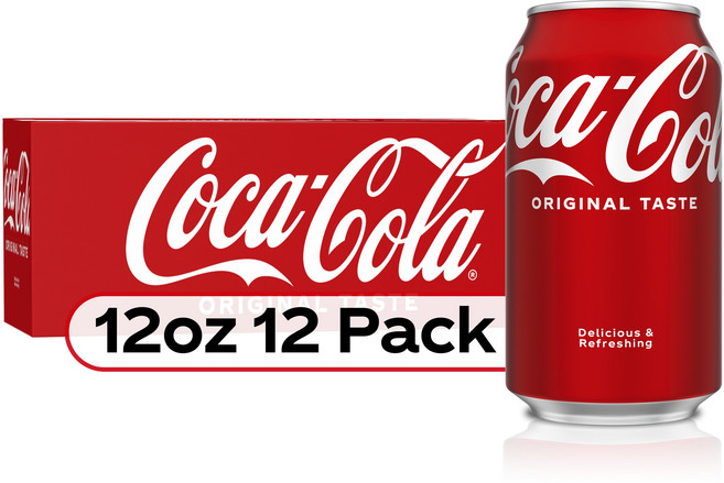 코카콜라 Coca-Cola Original Taste 오리지널 US 12oz(355ml) 12팩, 12개, 355ml