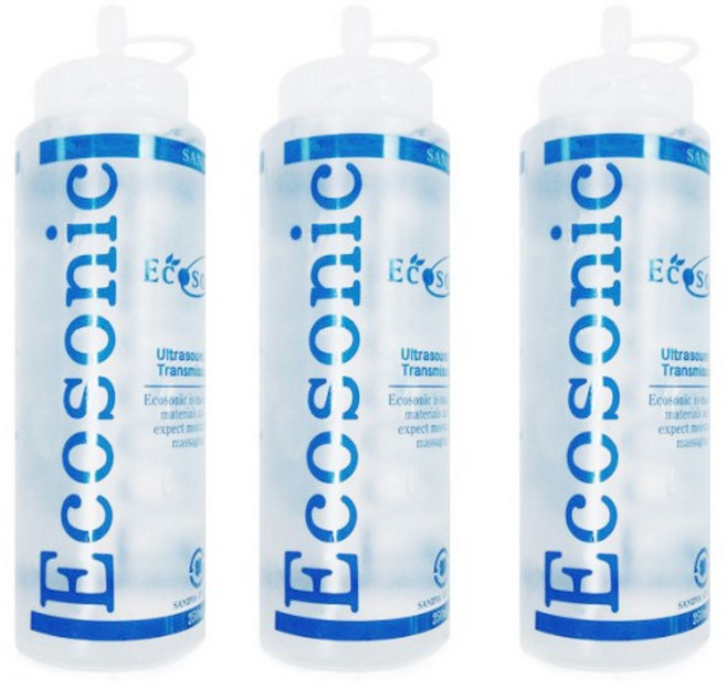 세니피아 에코소닉 초음파 전용 마사지젤 보틀형, 250ml, 3개