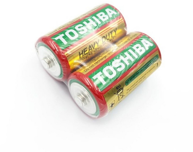 (단품) 망간 큰 1.5V CM R14 C형 건전지 오래가는 큰거 카드/망간전지/도시바/벌크/C형/망간건전지/무수은, 1개