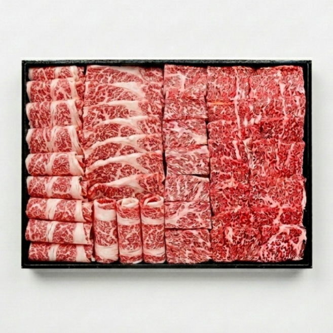 투뿔 1++ 한우 모듬세트 소고기 구이용, 1kg, 1개
