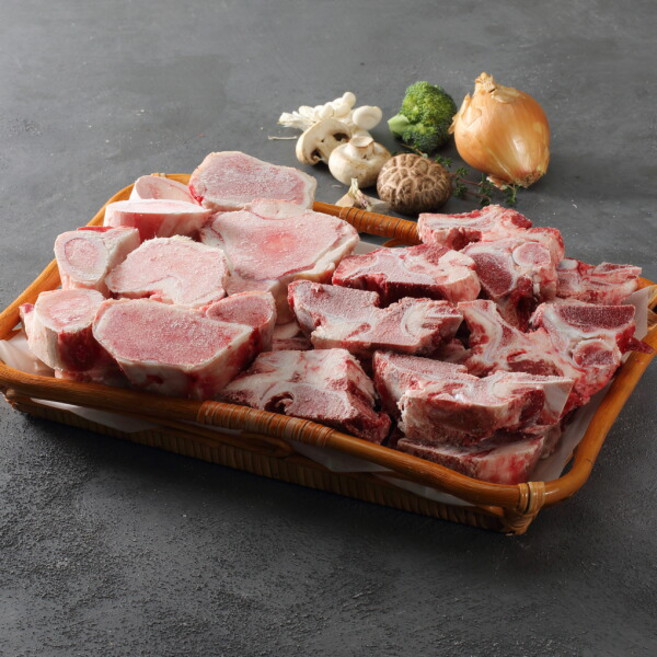 [디어마이횡성한우] [냉동][농협횡성한우]사골+잡뼈 혼합 보신세트 / 4.0kg, 1개, 4kg