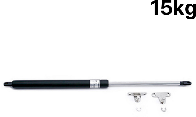 철부자 공업용쇼바 유압 자동차트렁크 본넷 고하중, 1개, 공업용쇼바 15kg