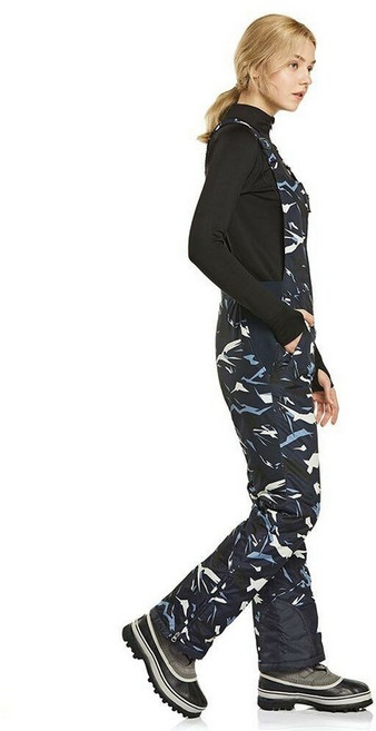 테슬라 방한 여성 스키복 보드복 스키장 스키 패턴 멜빵바지 TM-XKO98 992358