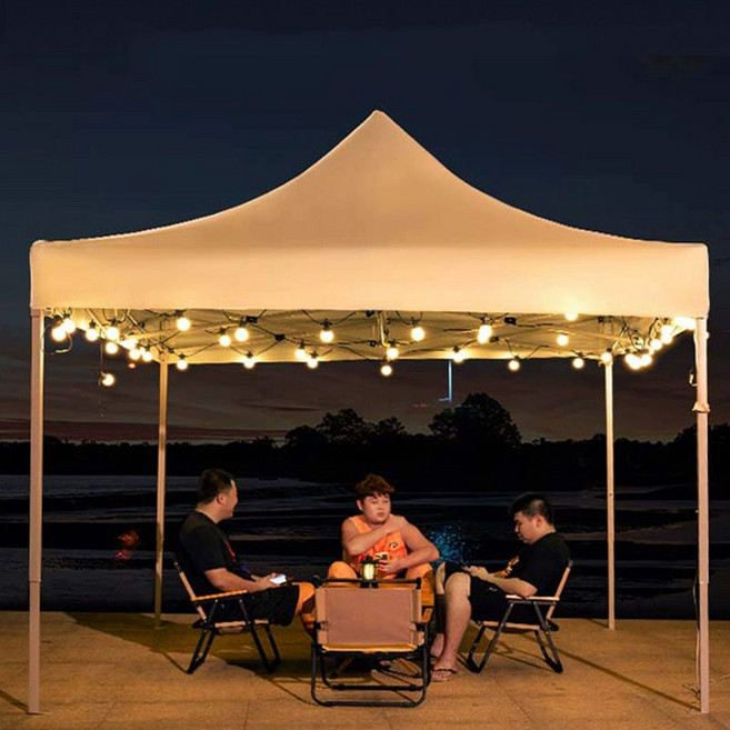 자바라 접이식 캐노피 캠핑천막 차광막 그늘막 테라스, 기본 사용 인원, 보통형 3x3