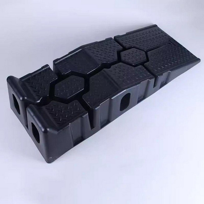 간이 리프트 고임목 차량용 경사로 발판 정비용 안전 공구 주차 받침목 고강도 튼튼한, 두꺼운 자동차 정비 경사로 1개, 1개