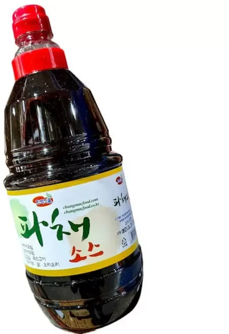 청맥 파채 소스 1.8kg 6개 요리용, 1세트