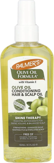Palmer's 비타민E 컨디셔닝 오일 및 두피 오일 함유 올리브 오일 포뮬라® 샤인 테라피 150ml(5.1fl oz), Palmers비타민E컨디셔닝오일및두피오일함유올리브오일포, 1개, 150ml - 쿠팡