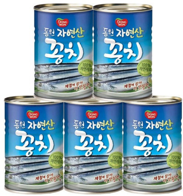 동원에프앤비 꽁치 300g 5캔 SP 027, 1개