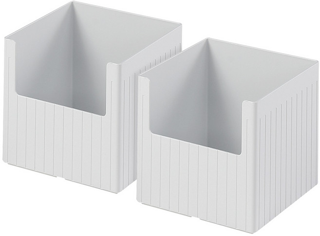 팬트리 수납 정리함 서랍 정리 리빙박스 중 2개, 1개, 높은형(중) 2개