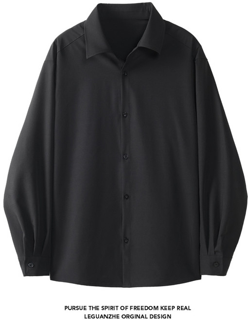 M-5XL 長袖襯衫 男 開衫 大碼襯衫 薄襯衫 男女款
