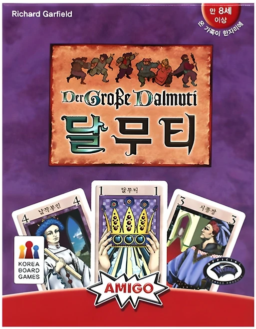코리아보드게임즈 달무티 보드게임, 혼합색상, 1개 - 쿠팡