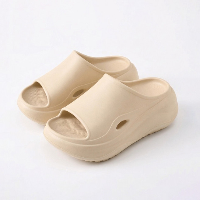 파인스카이 컴포트 올데이 발편한 키높이 통굽 EVA 쿠션 무중력 푹신한 5cm 여성 슬리퍼