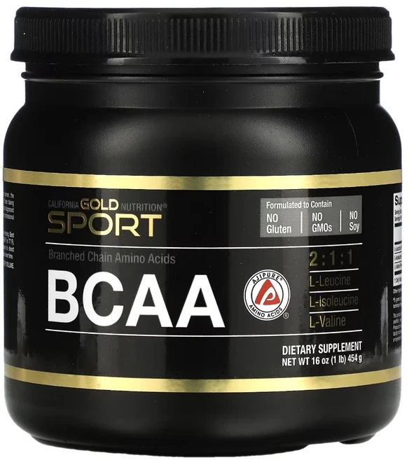 캘리포니아 골드 뉴트리션 BCAA 파우더 California Gold Nutrition BCAA Powder 454g, 1개 - 쿠팡