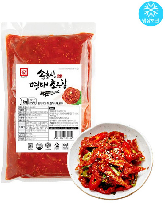 한성기업 속초식 명태초무침, 1kg, 1개